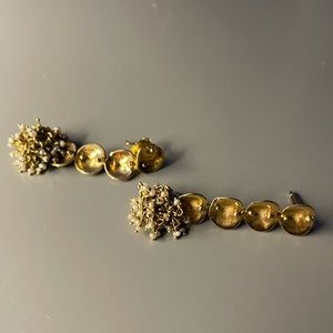 Gurmit Kaur Campbell 18k Gold and Pearl Earrings